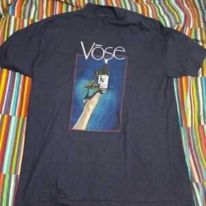 Vose Vineyards graphic logo, single stitch, T-shirt, size XL fast shipping